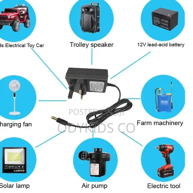 6V12V24V Kids Powered Ride on Car and Bike Battery Charger
