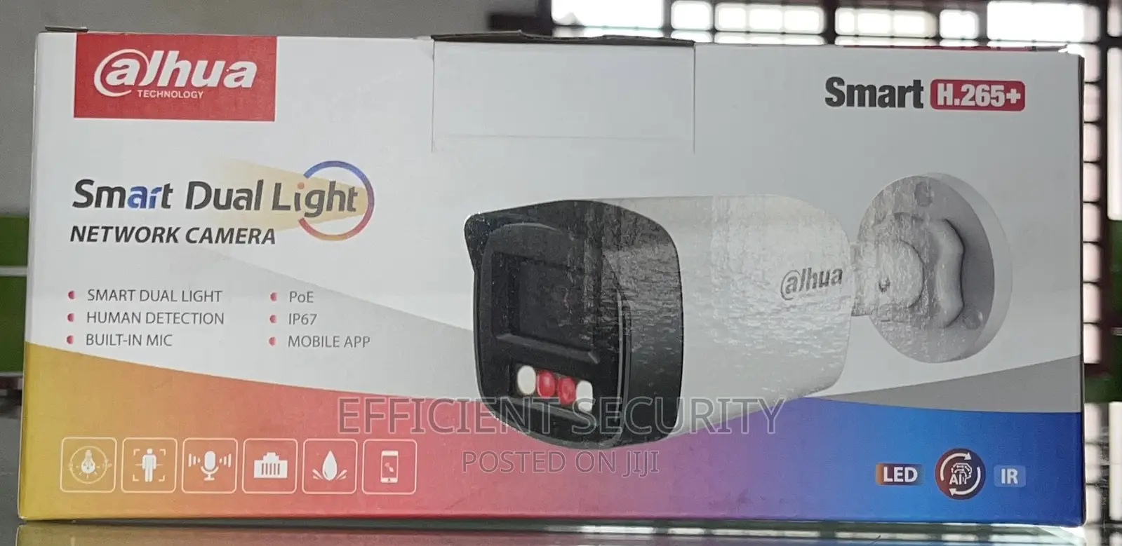 Dahua Smart Dual Light 4mp Network Camera With Audio,Outdoor