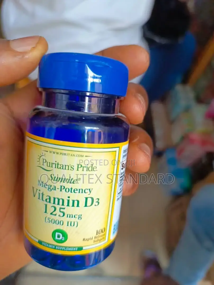 Puritans Pride Sunvite Mega Potency Vitamin D3