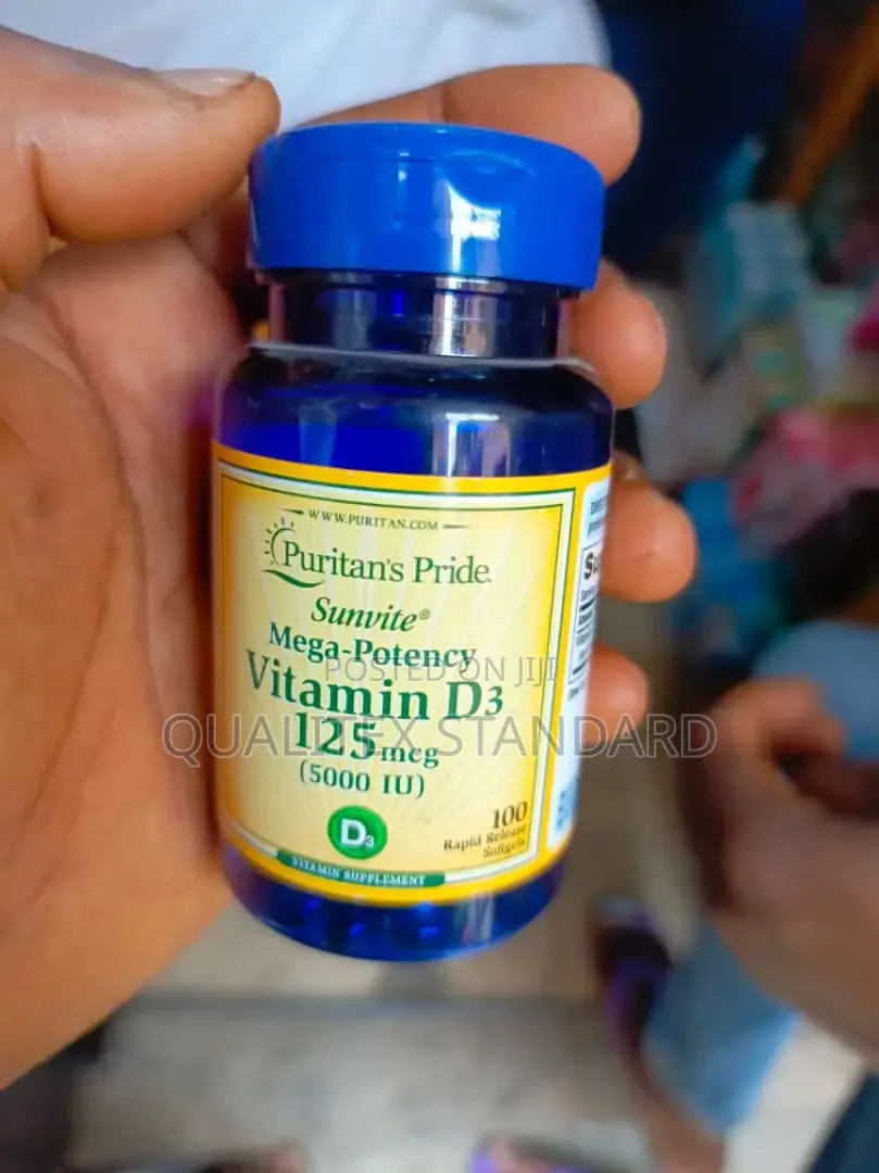 Puritans Pride Sunvite Mega Potency Vitamin D3