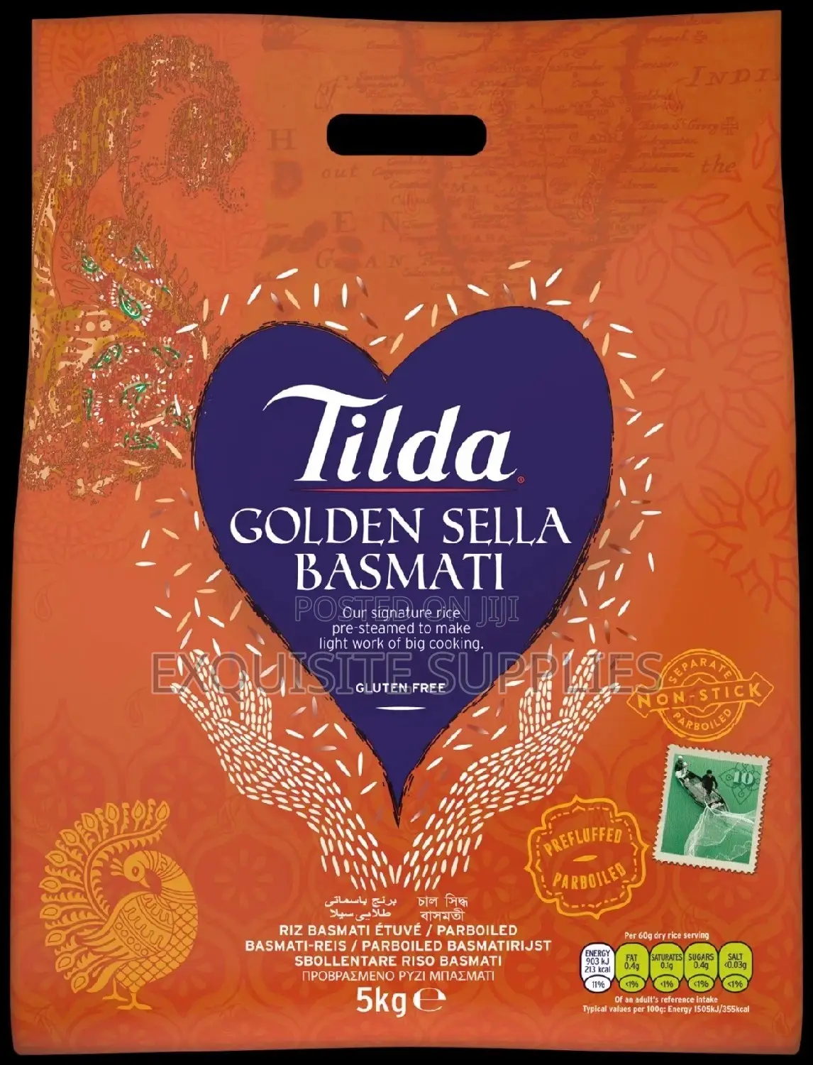 Tilda Golden Sella Basmati Rice 10kg