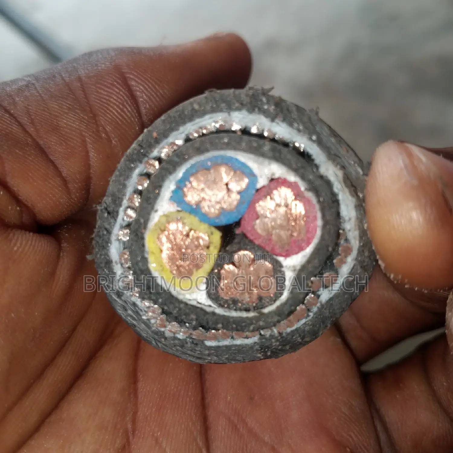 25mm 4core Nigeria Armoured Cable and Wires %
