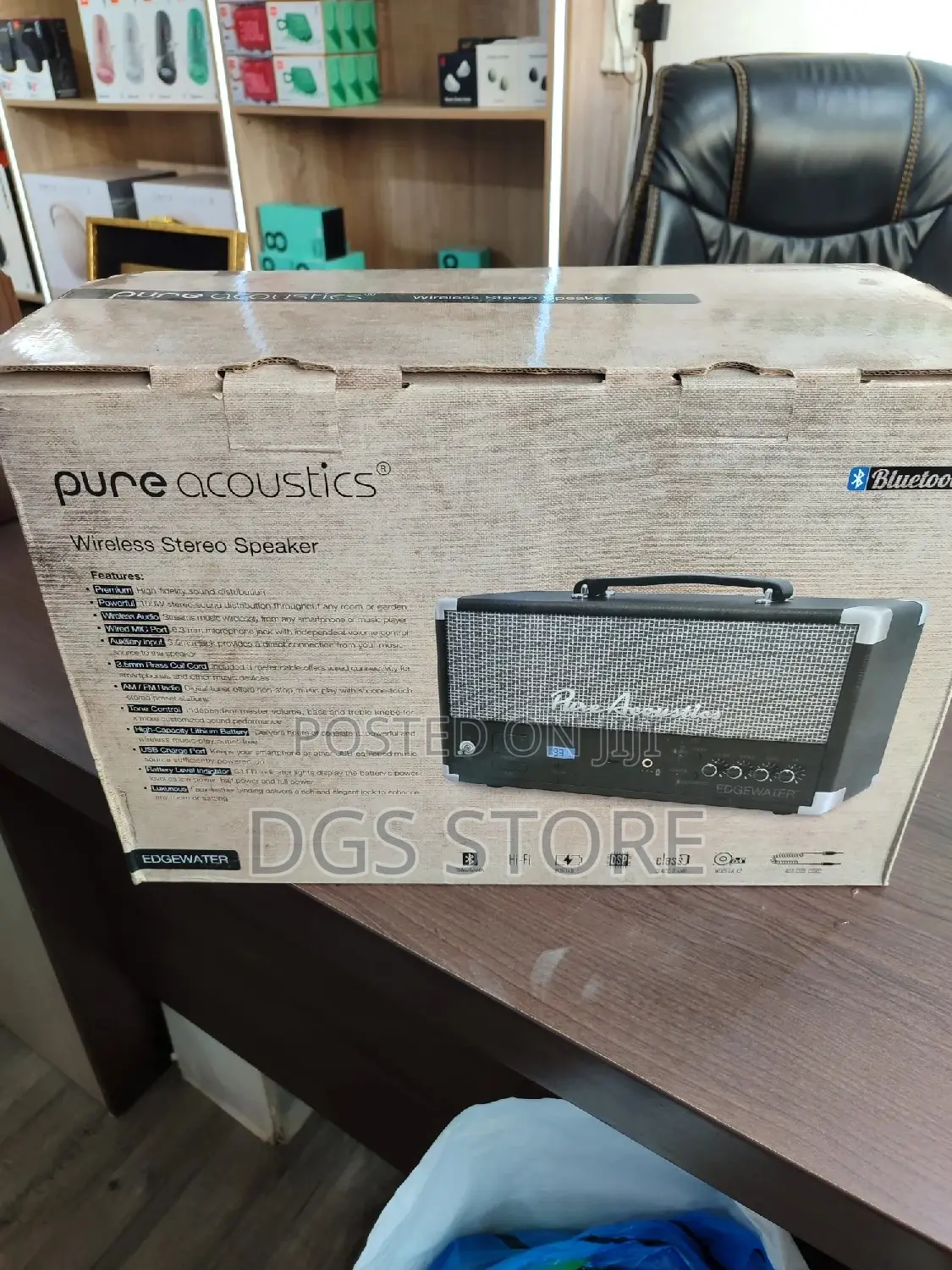 Pure Acoustic Edgewater Bluetooth Speaker