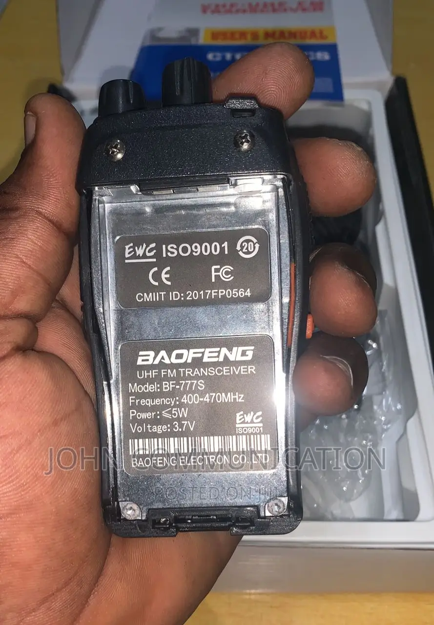 Baofeng Bf-777s Walkie-Talkie