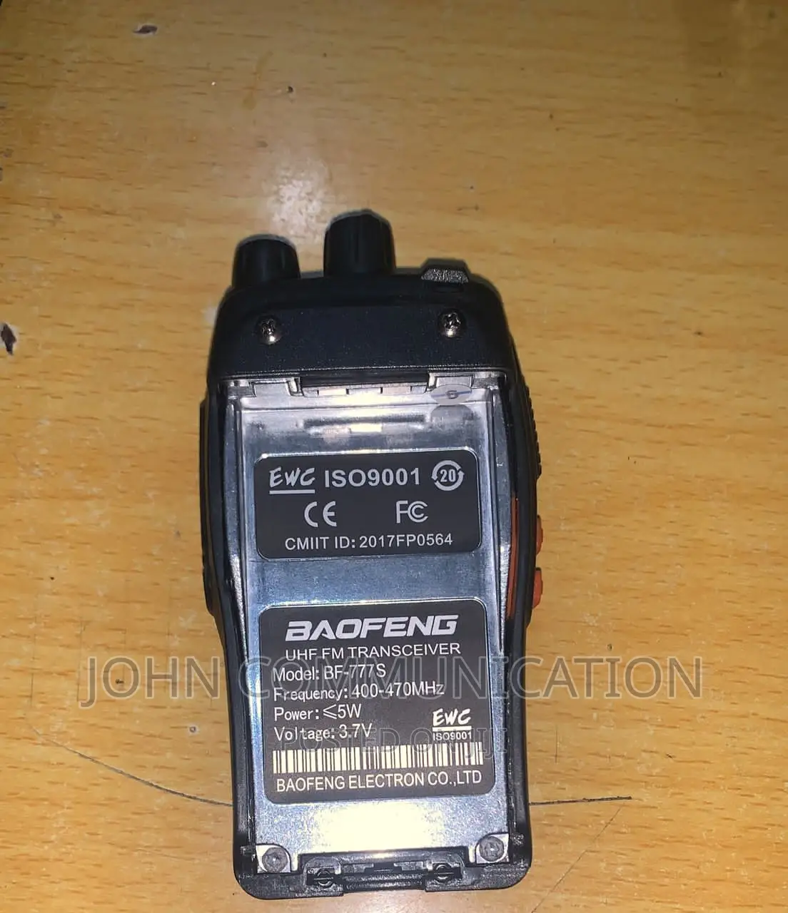 Baofeng Bf-777s Walkie-Talkie