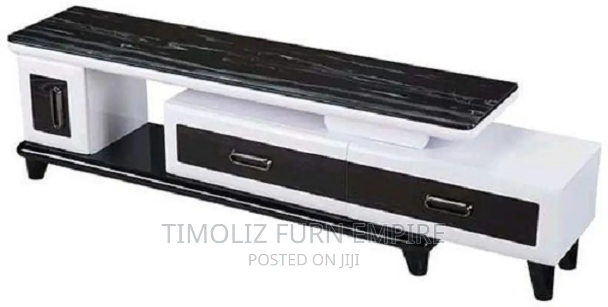 1.5 Metre Adjustable TV Stand With Storage Cabinet