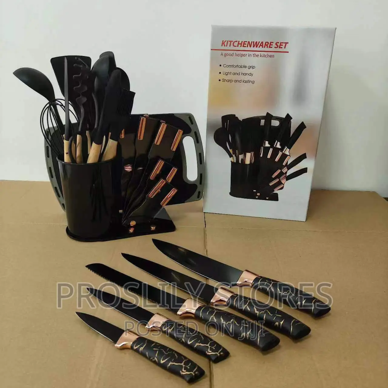 Silicone Cooking Spoon With Knife Sets