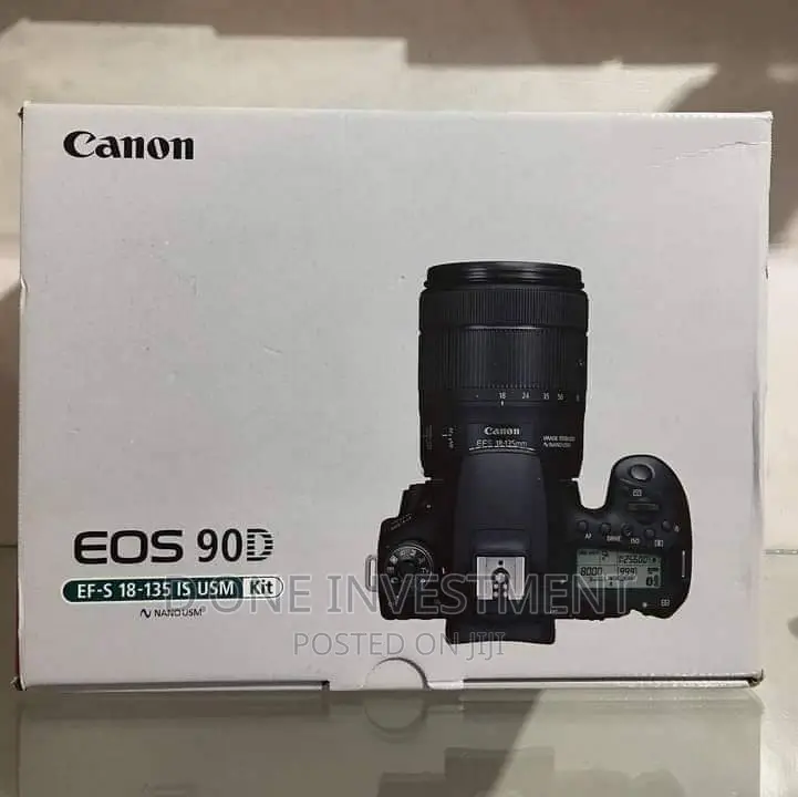 Canon Eos 90d Digital Camera With EF 18-135mm USM Lens