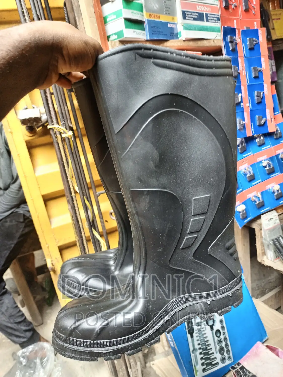 Black Rain Boot Wihu