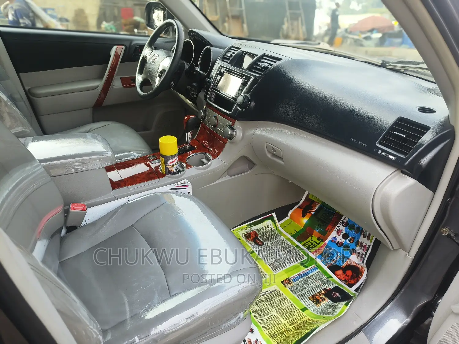 Toyota Highlander Limited 3.5l 4WD 2013 Gray