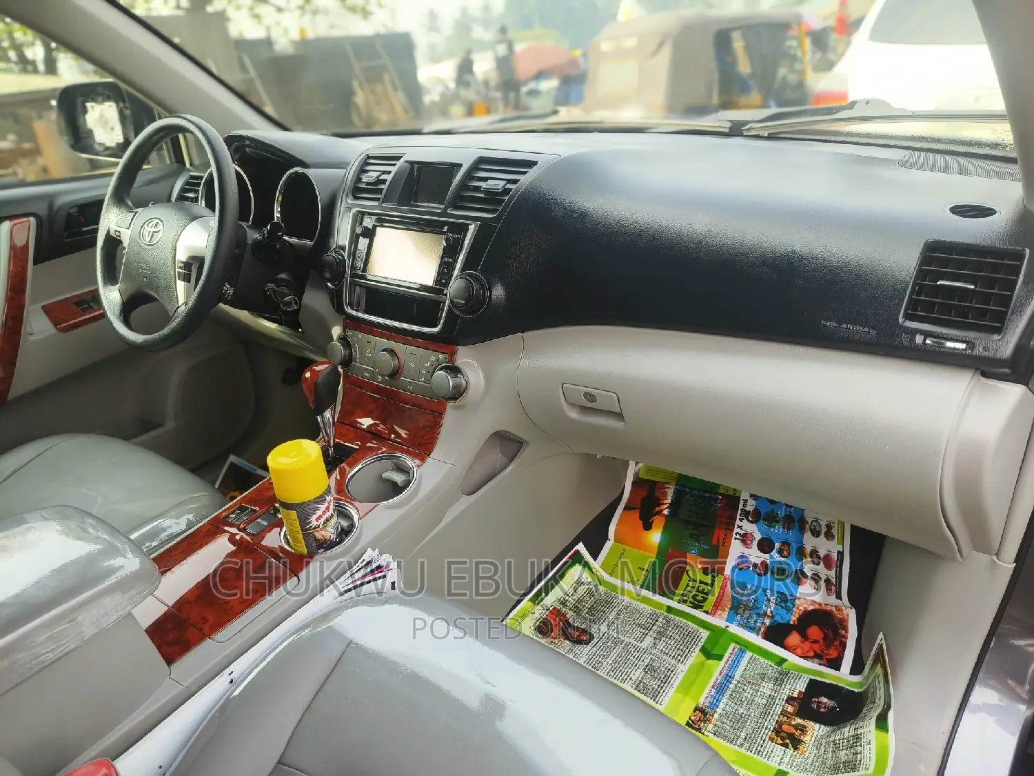 Toyota Highlander Limited 3.5l 4WD 2013 Gray
