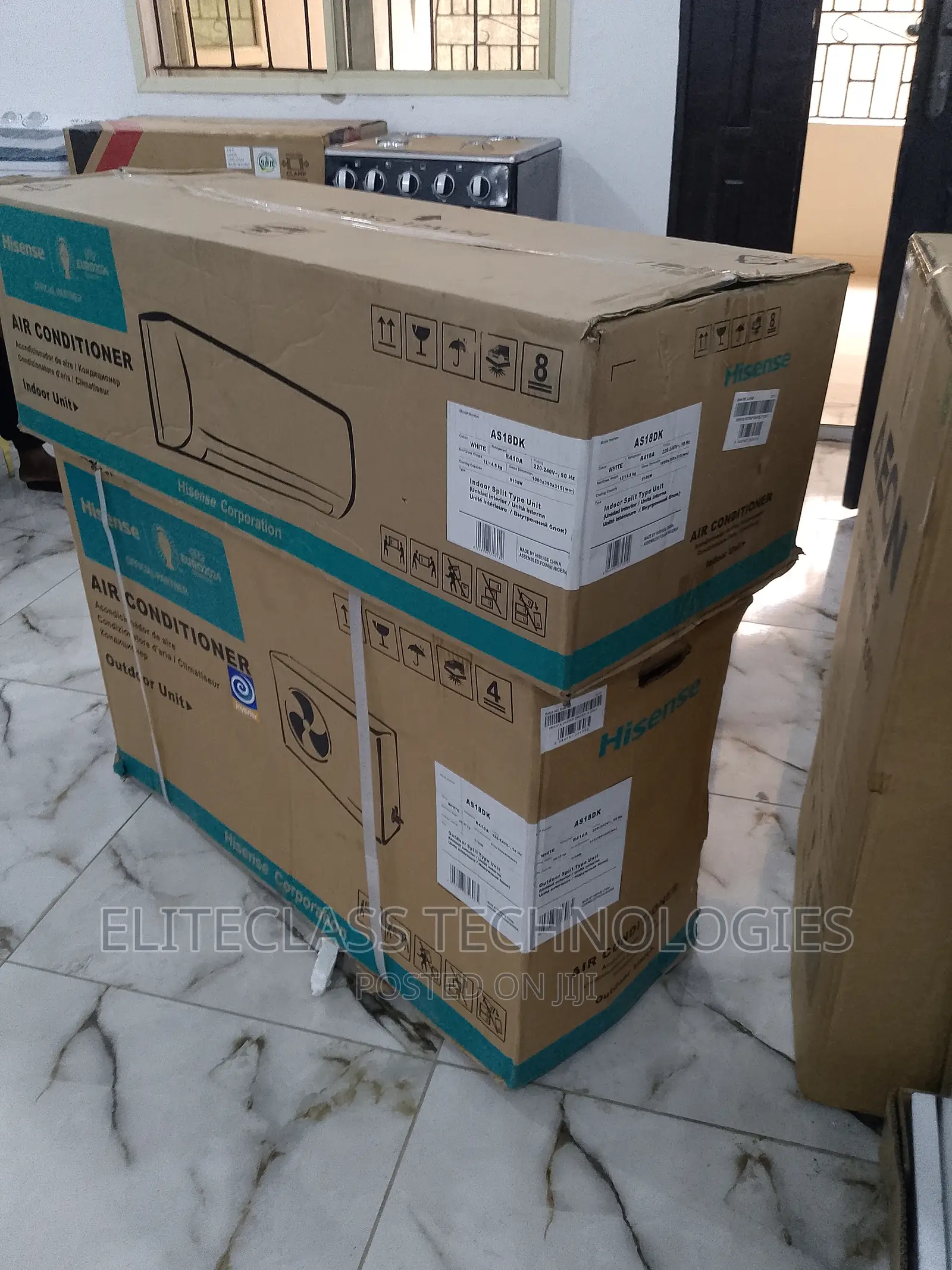 New Hisense 2.0HP Inverter Split Air Conditioner AS18DK