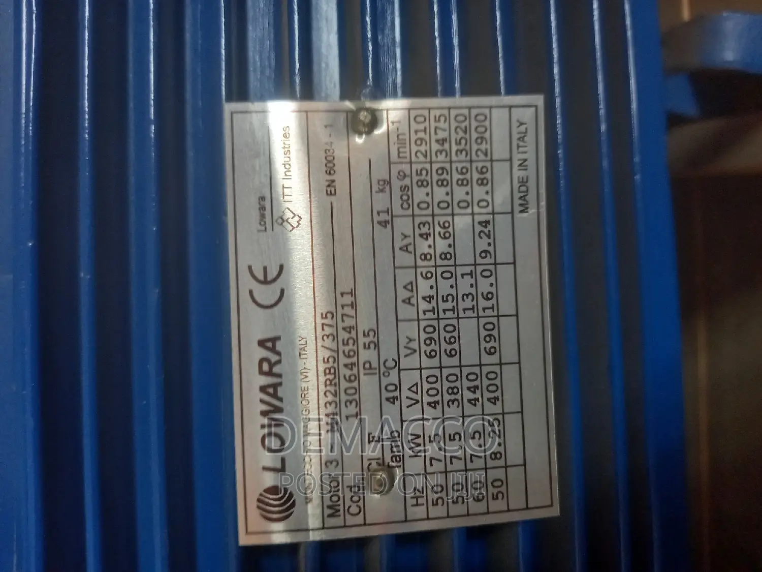 Lowara Surface Pump Machine 7.5kw
