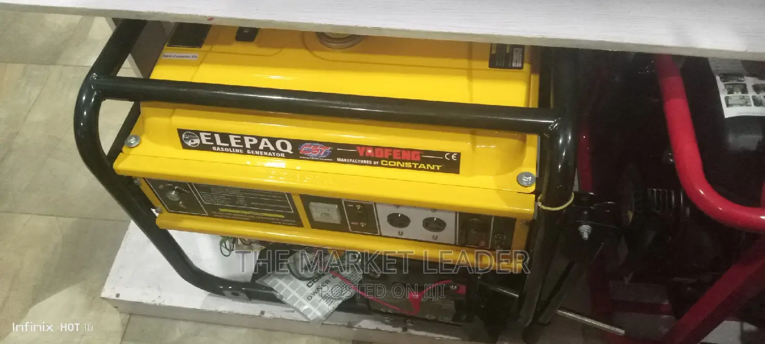 Elepaq Sv28000e2 Kick and Start Generator+Wheel and Tyres