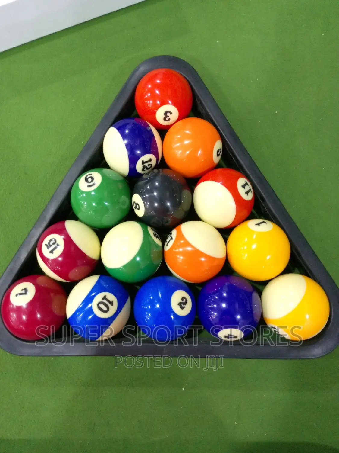 Colourful Snooker Balls