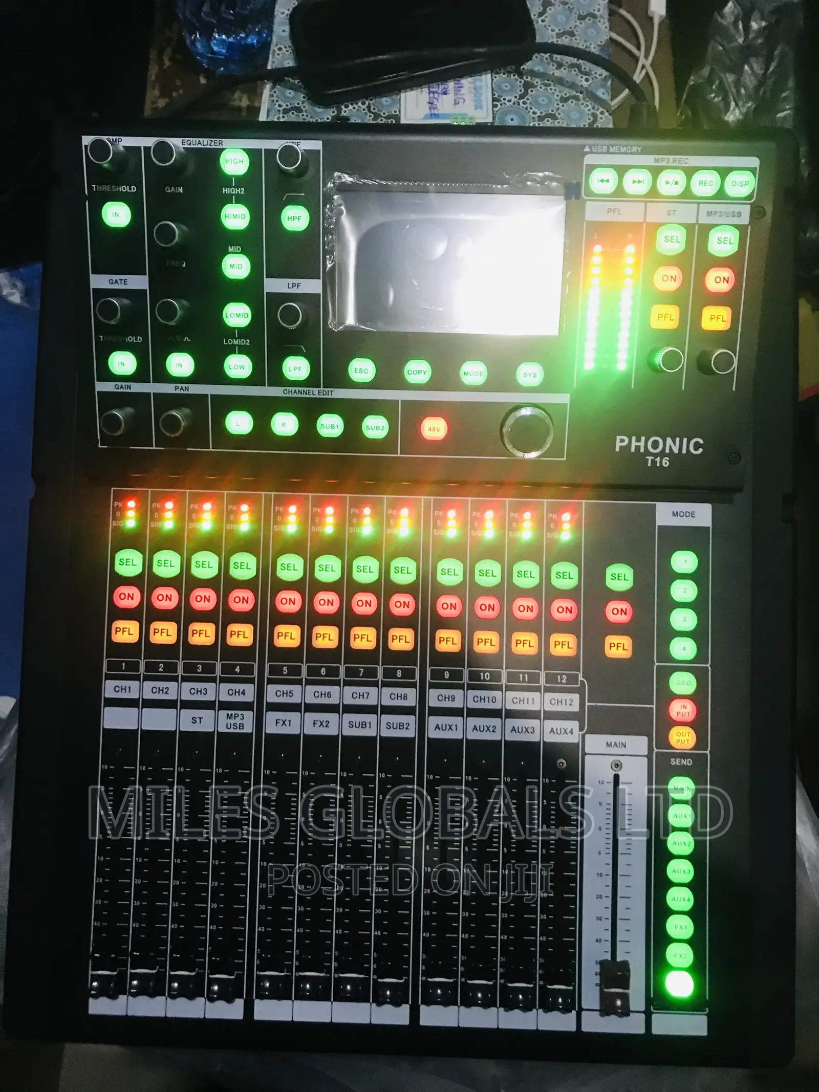 Phonic 16channel Digital Mixer T16