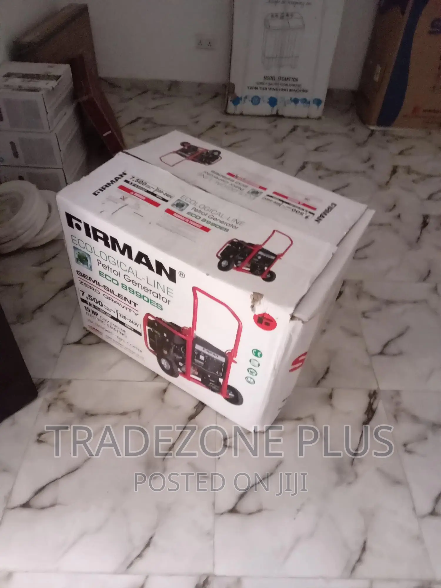 Original Firman 7.5kva Generator With Key-Eco 8990es