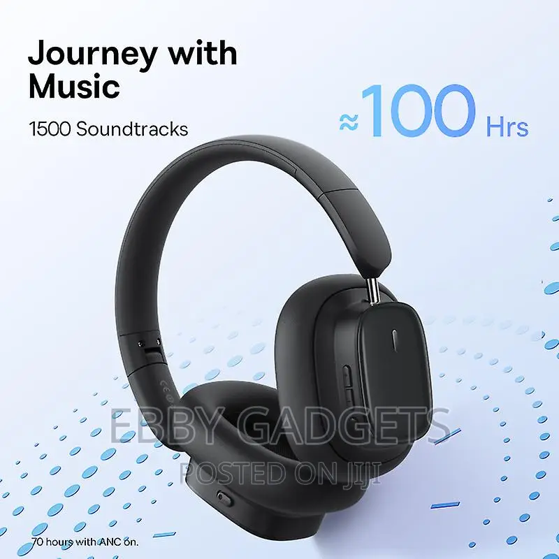 H1i Anc Wireless Bowie Headphone Bluetooth 5.3 Noise Cancell