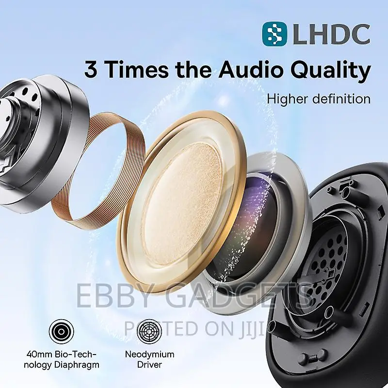 H1i Anc Wireless Bowie Headphone Bluetooth 5.3 Noise Cancell