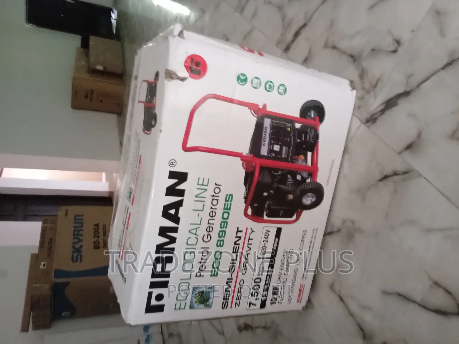 Original 7.5kva Firman Generator With Key