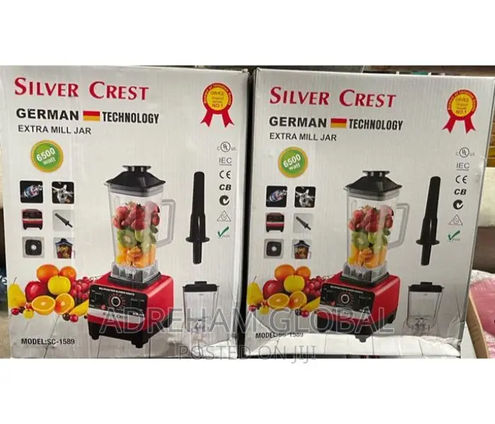 Silver Crest 6500w 8blades 9525 , 3pin Blender