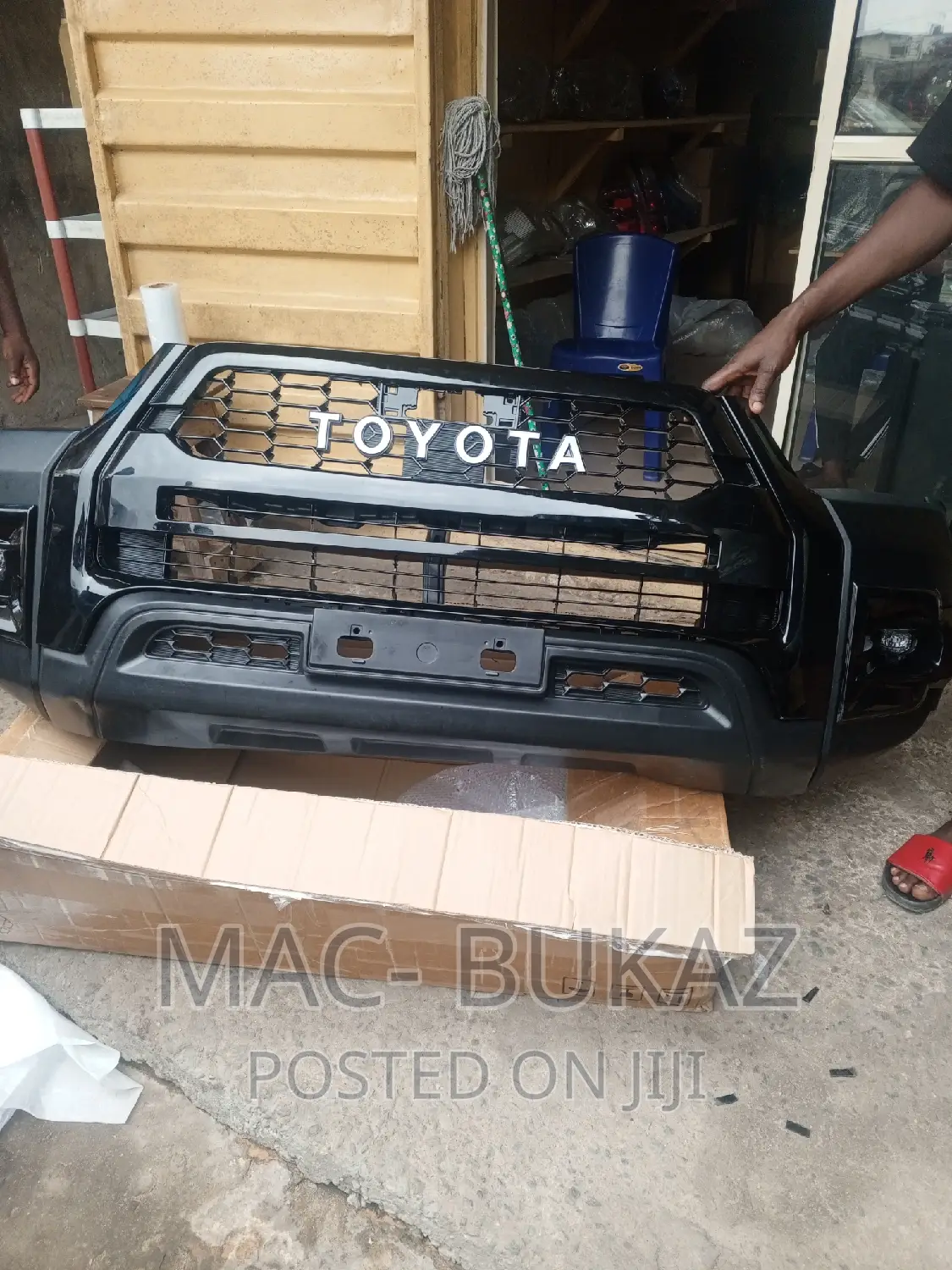 Complete Front Bumper With Accessories