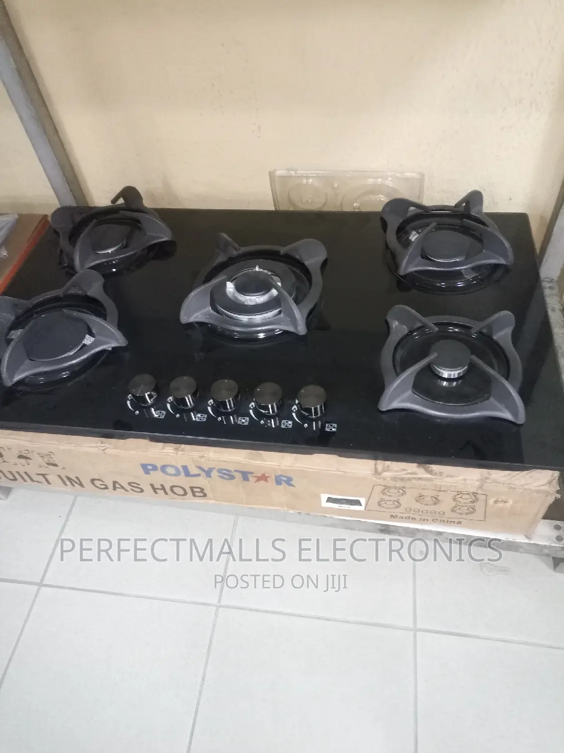 7mm 5 Gas Burner Tempered Gas Hub – Pv-Ba8705agps