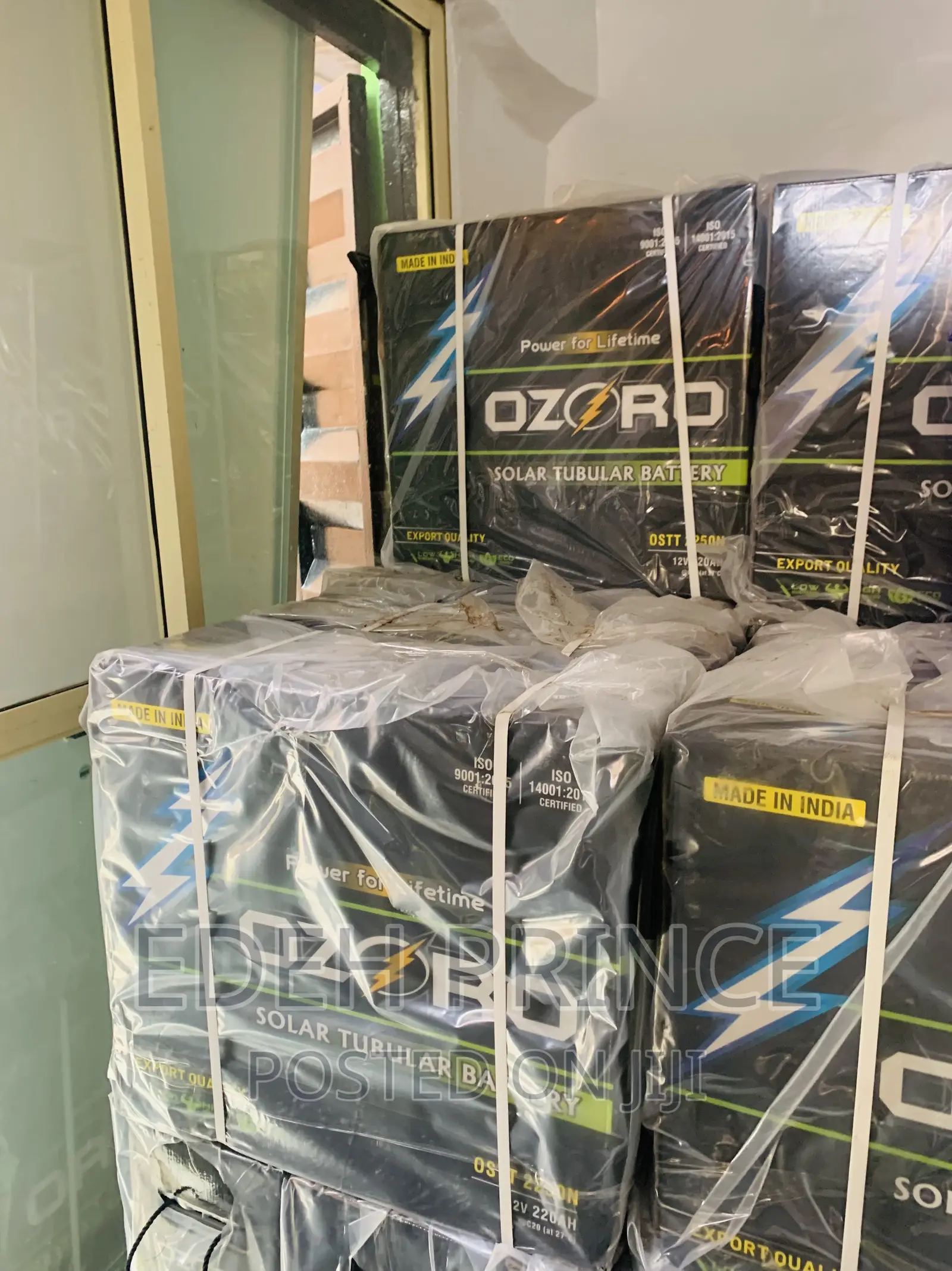 220ah Ozoro Solar Batteries