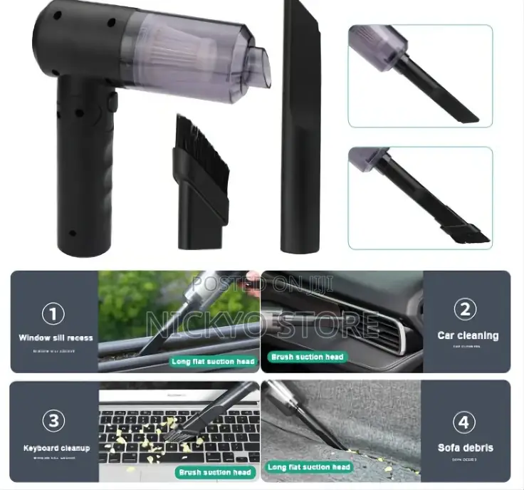2 in 1 Rechargeable Vacuum Cleaner