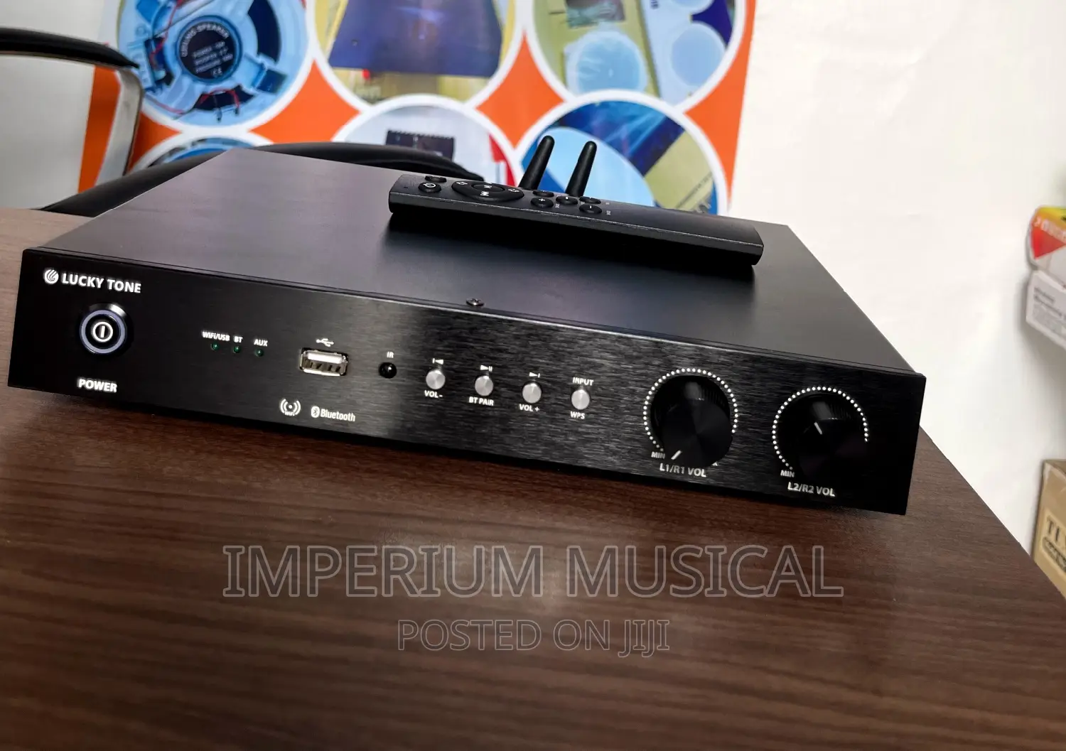 Lucky Tone Wi-Fi Enable 2channel Amplifier Ceiling Speakers