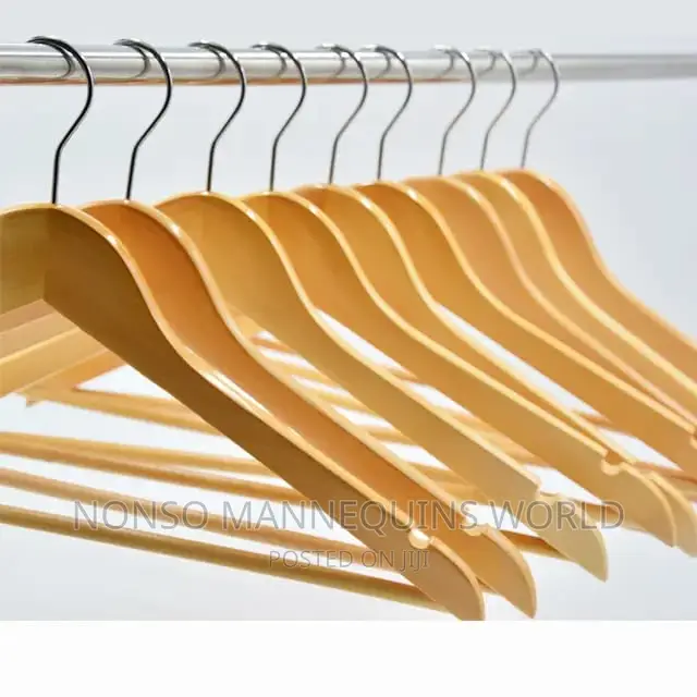 Basic Wooden Cloth Hangers