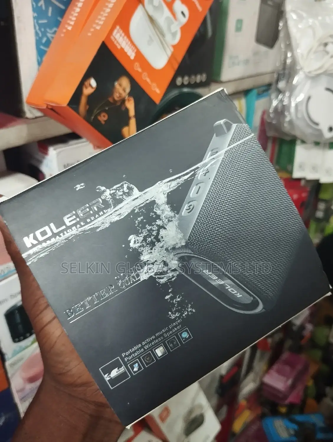 Portable Bluetooth Wireless Booley Speake With Woofer