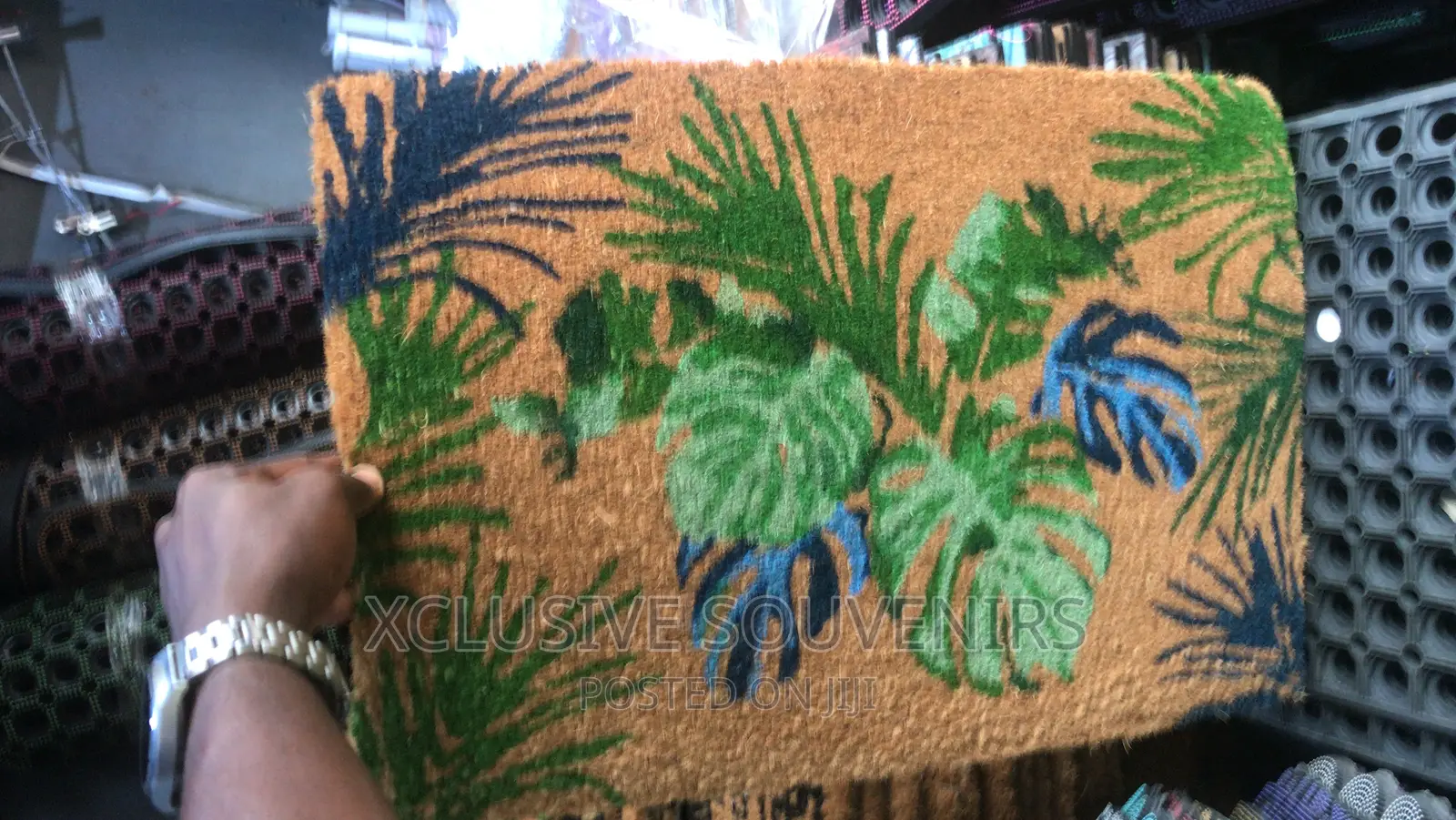 Easy to Clean Coco Coir Door Mat With Heavy Duty Backing