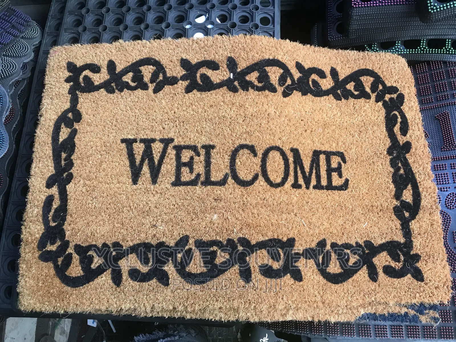 Easy to Clean Coco Coir Door Mat With Heavy Duty Backing