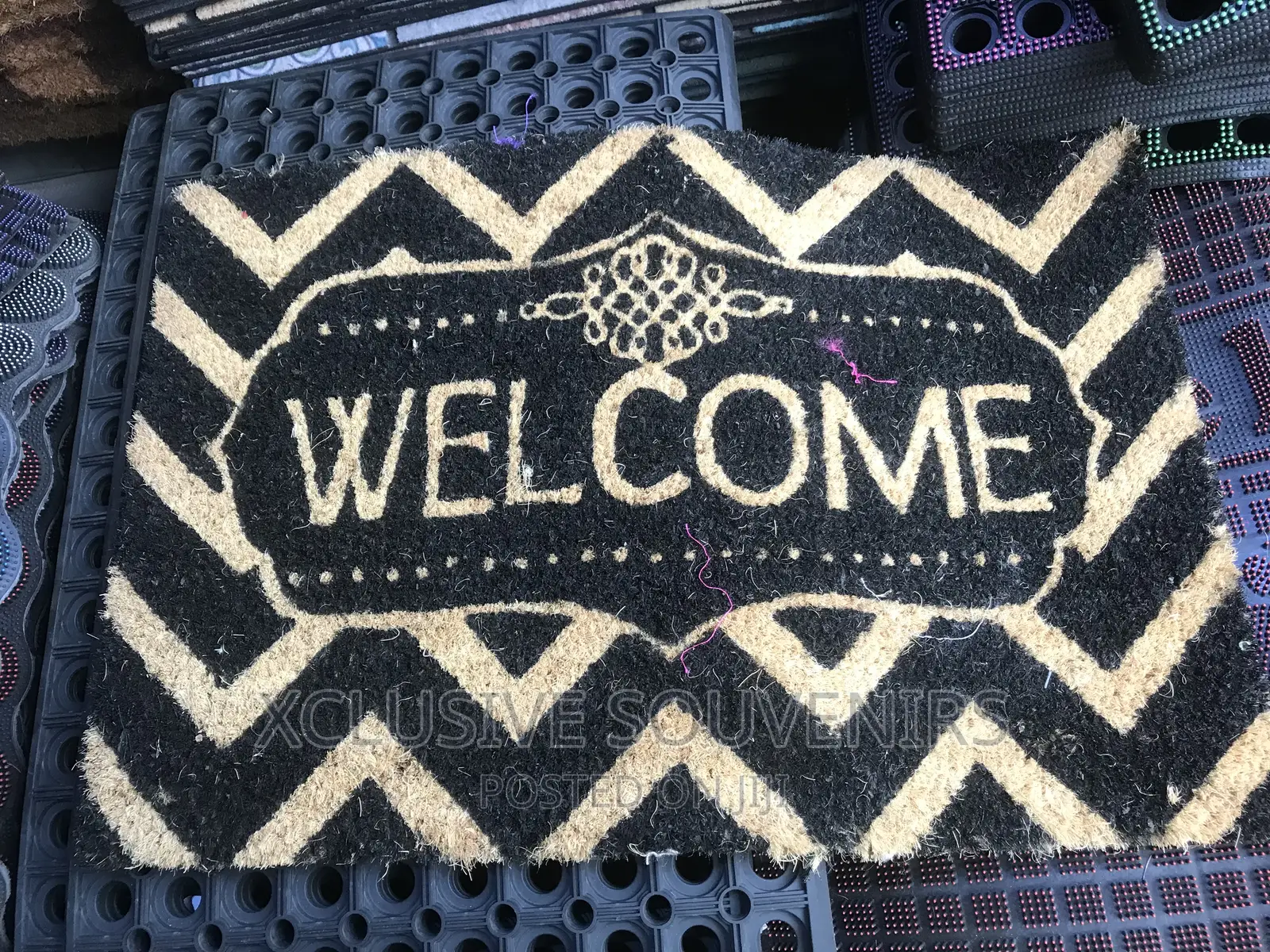 Easy to Clean Coco Coir Door Mat With Heavy Duty Backing