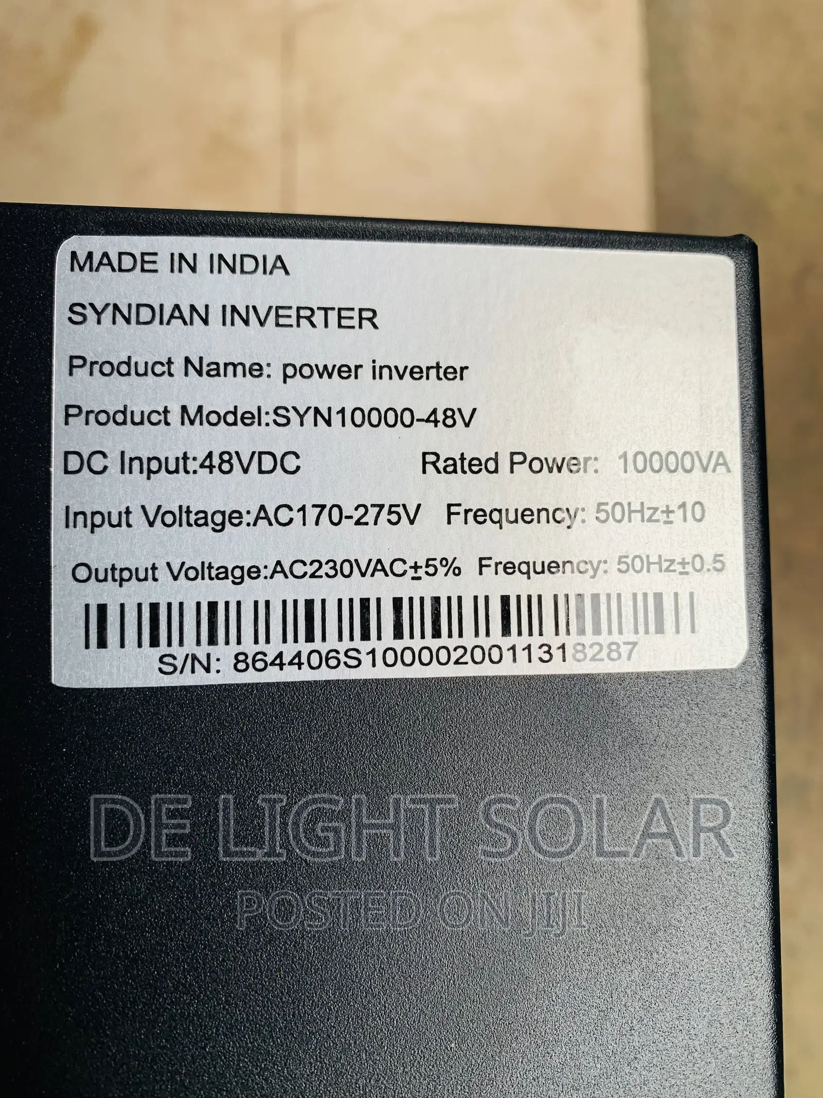 10kva 48v Syndian Inverter