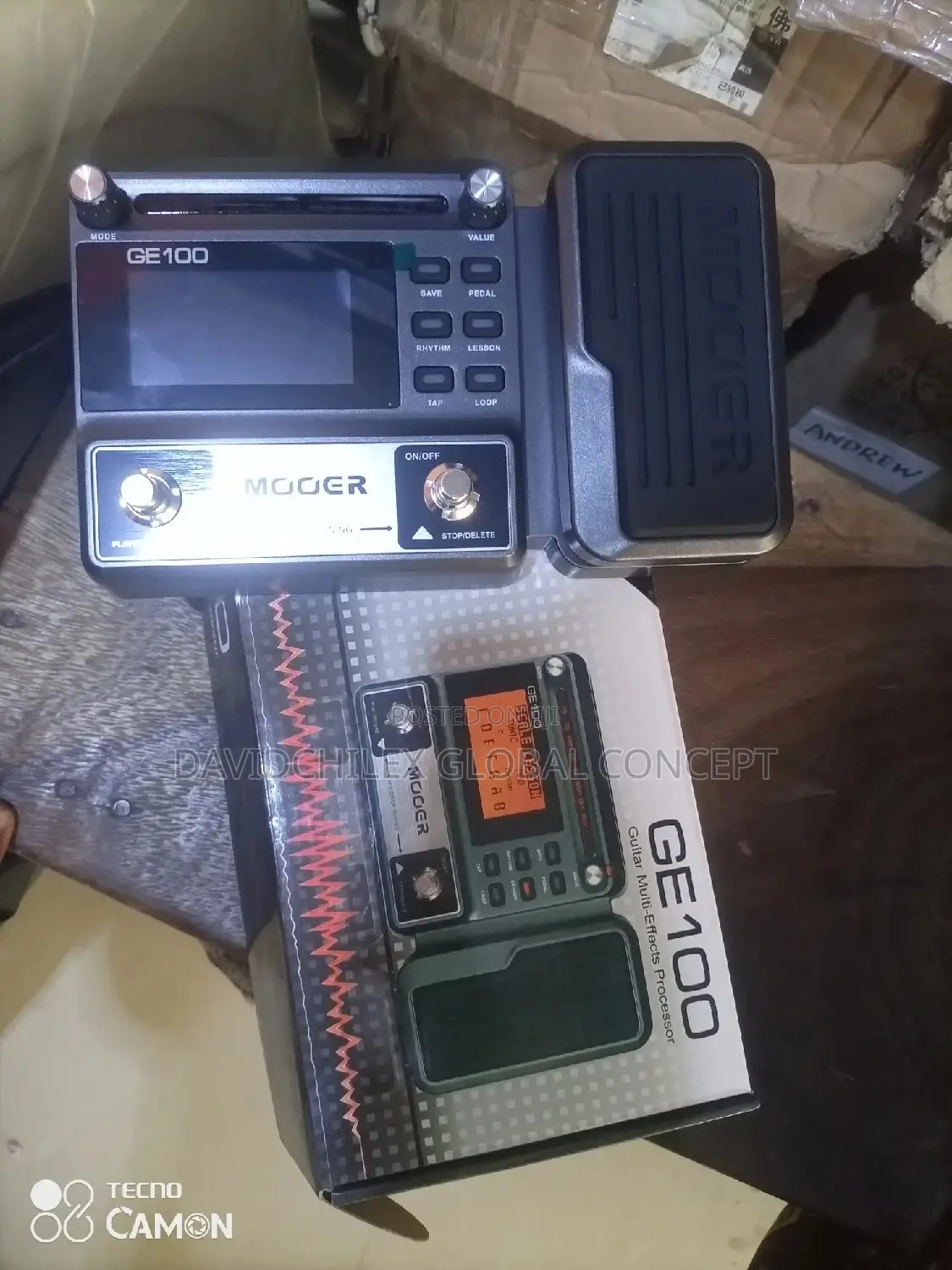 Mooer Ge-100 Guitar Effect Pedal