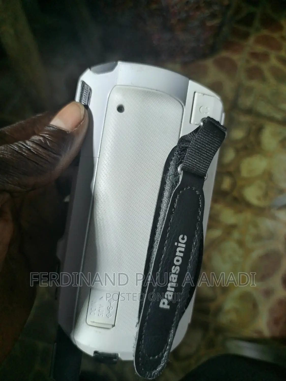 Panasonic Pro Video Camera With External Memory Card Place