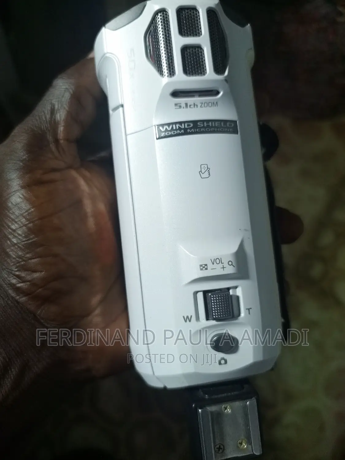 Panasonic Pro Video Camera With External Memory Card Place