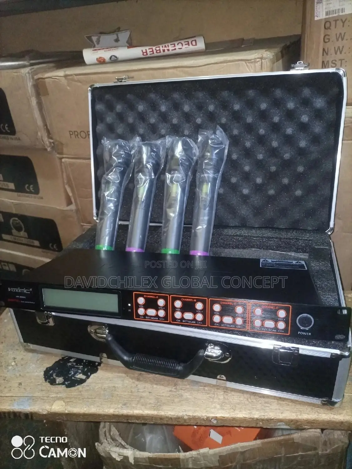 Voximic Vm-9090 Professional Wireless Microphone