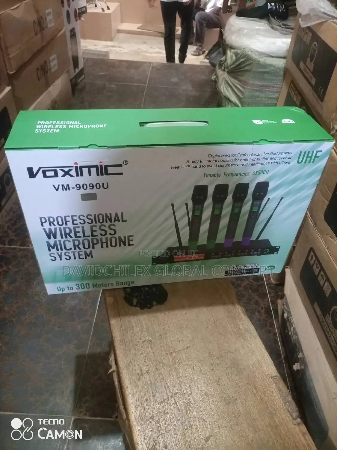 Voximic Vm-9090 Professional Wireless Microphone