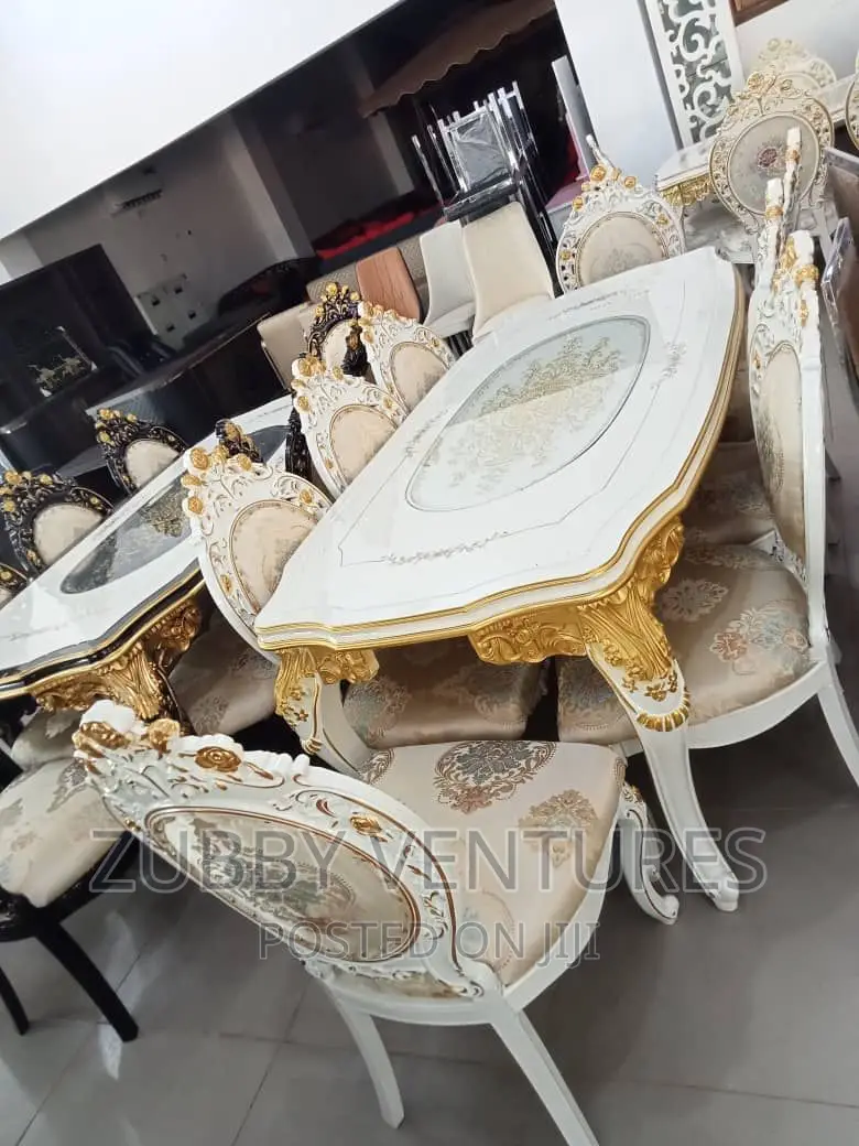 Brand New Royal Dining With Quality Six Chairs Wooden