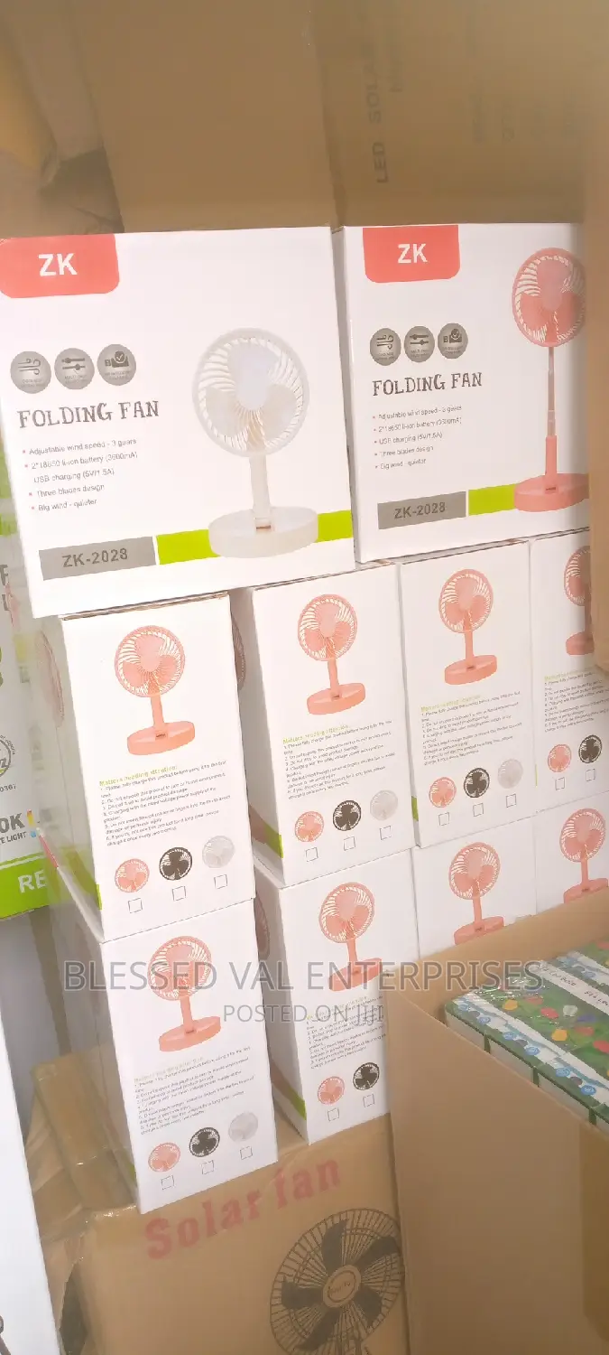 Zk Rechargeable Adjustable Wind Speed 3 Geaars