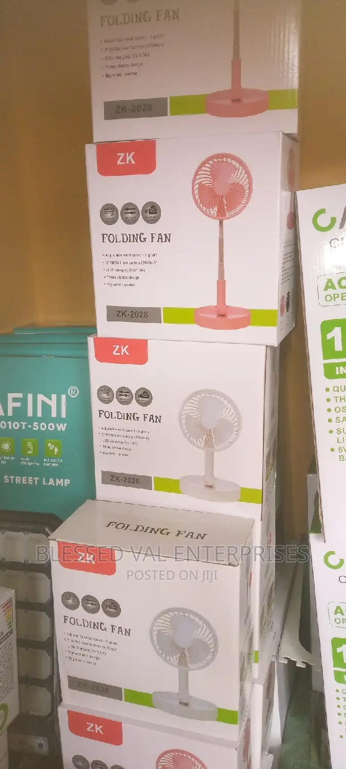 Zk Rechargeable Adjustable Wind Speed 3 Geaars