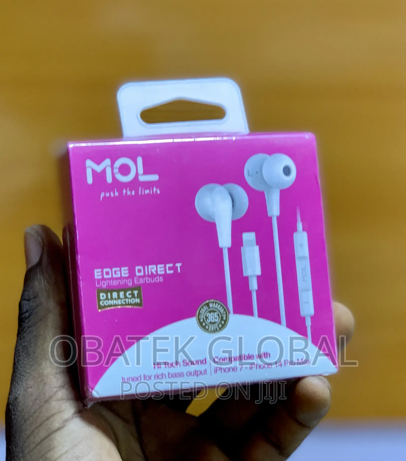 MOL Edge Direct iPhone Earphones