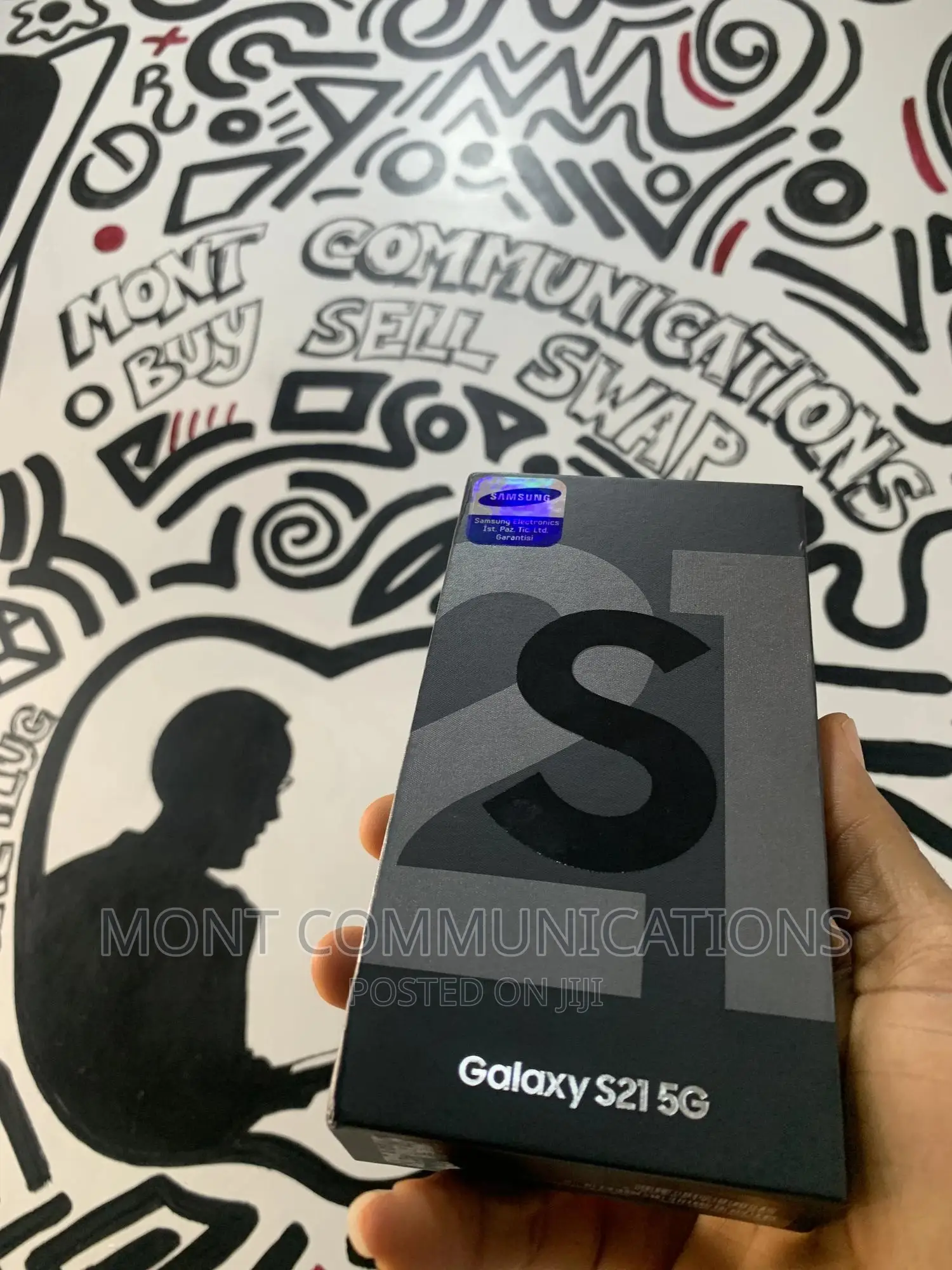 New Samsung Galaxy S21 5G 128 GB Black