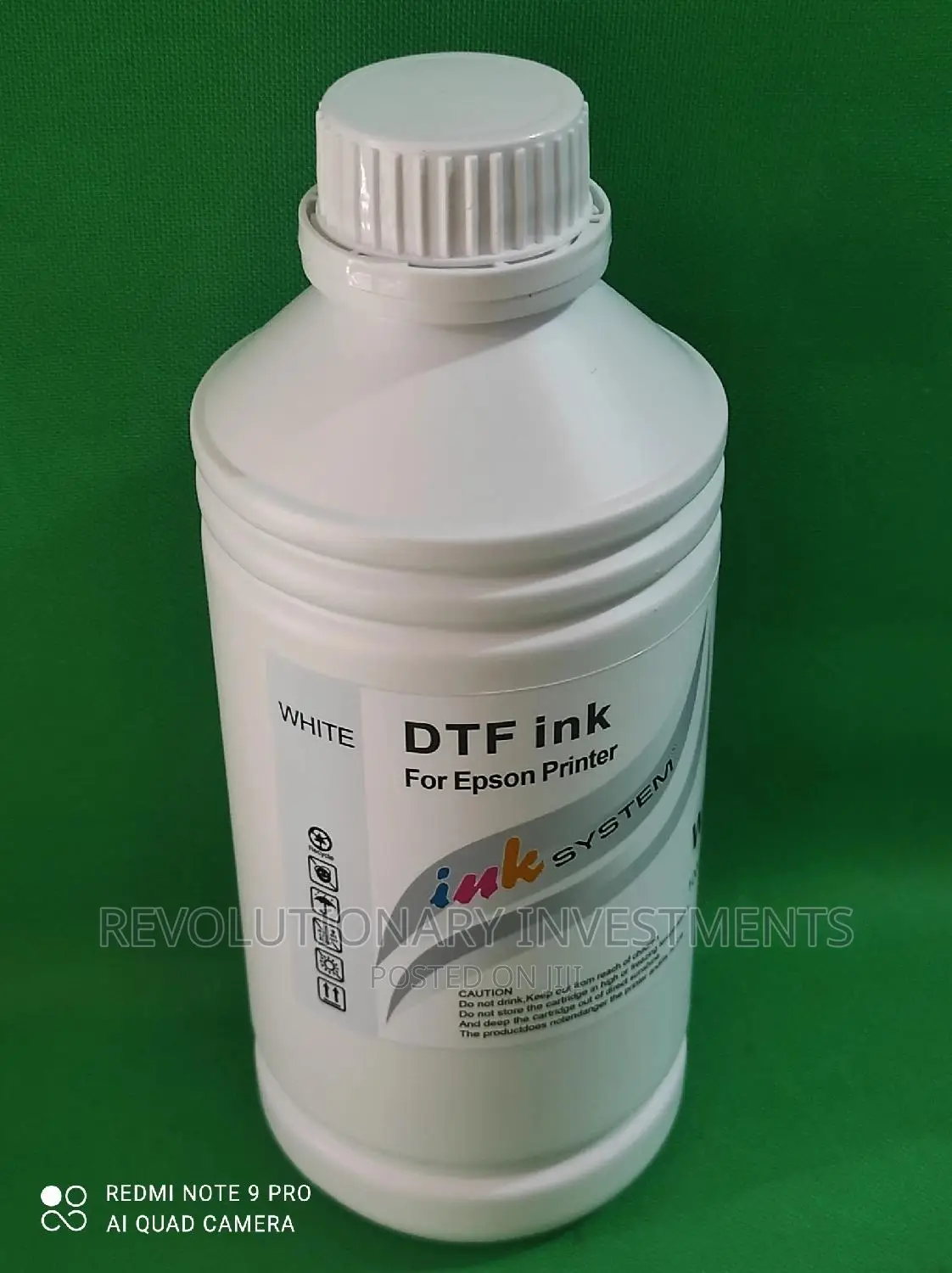 Inksytem DTF Ink 1000ml White