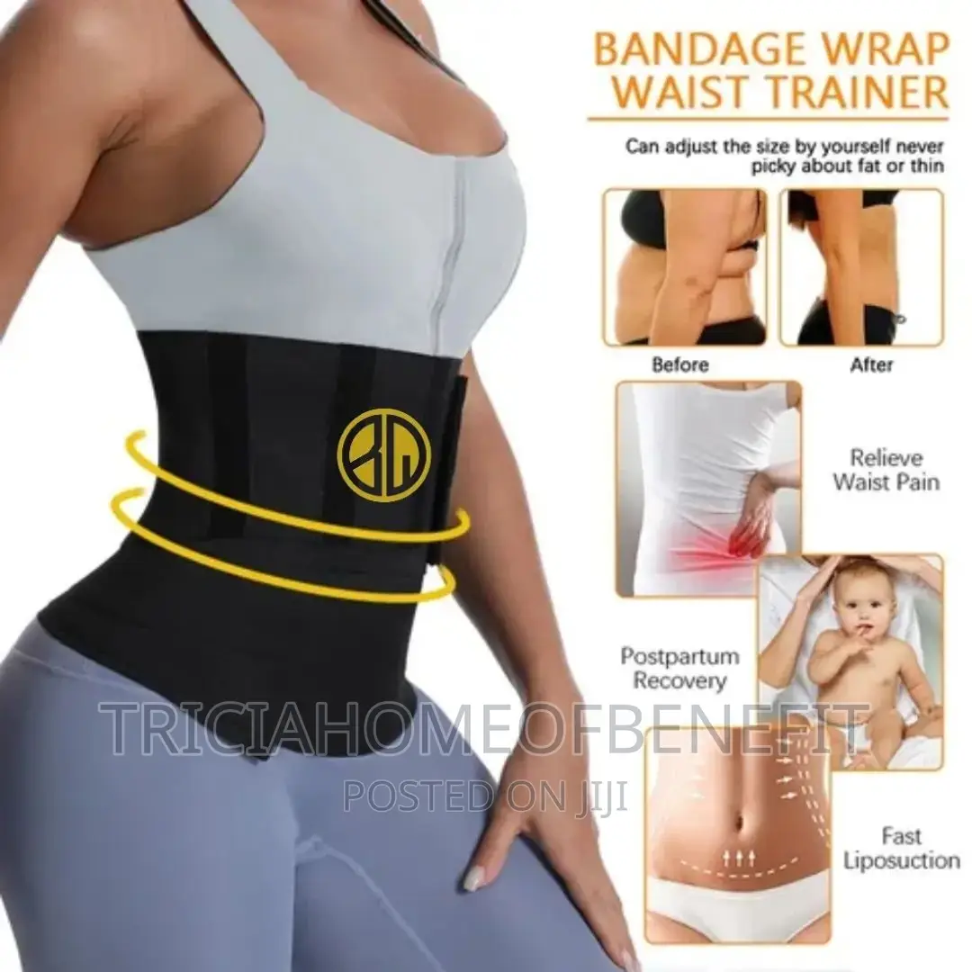Women's Body Shaper Waist Trainer Tummy Wrap Slimming Belt