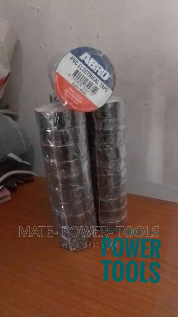Abro PVC Electrical Tape - 19mm X 10 Yards