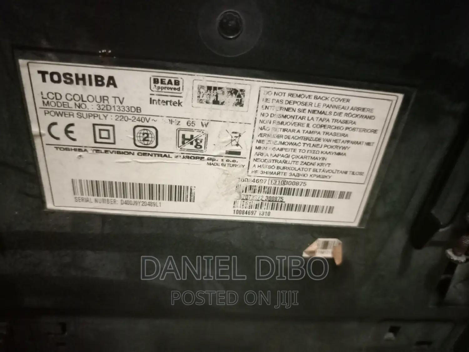 Toshiba TV Led Original